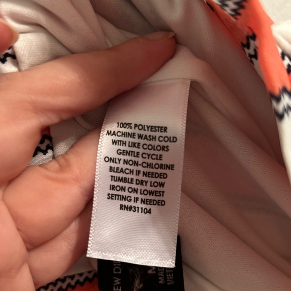 NWT Straight Leg Stripe Pants with Side Tie and Pockets, Women’s Medium - Picture 9 of 9